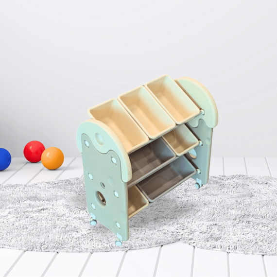 Viktor Beige Storage Rack
