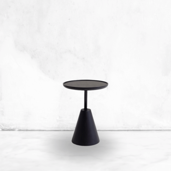 Huelva Midnight Black Side Table