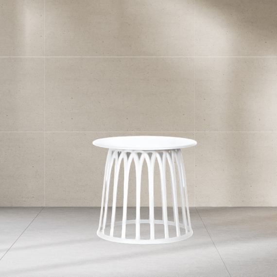 Cefalù Olive Green Nordic Side Table