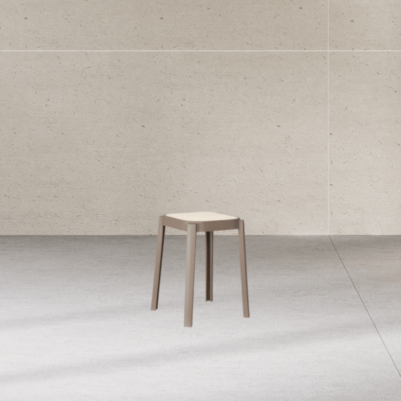 Urla Brown Lightweight Stackable Chair