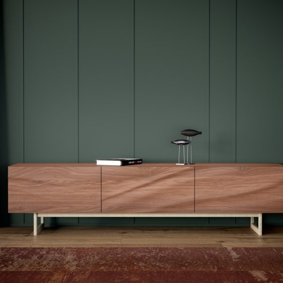 Budva Walnut Mocha Console