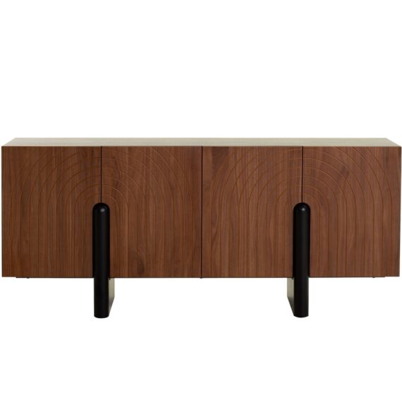 Lyon Ebony Brown Sideboard Console