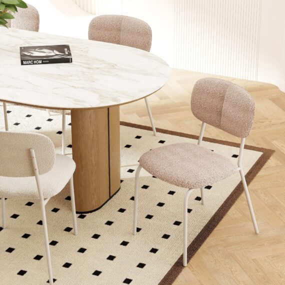 Fethiye Oat Eco-Fabric Chair