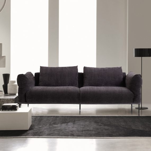 Arthon Oak Brown Comfort Sofa