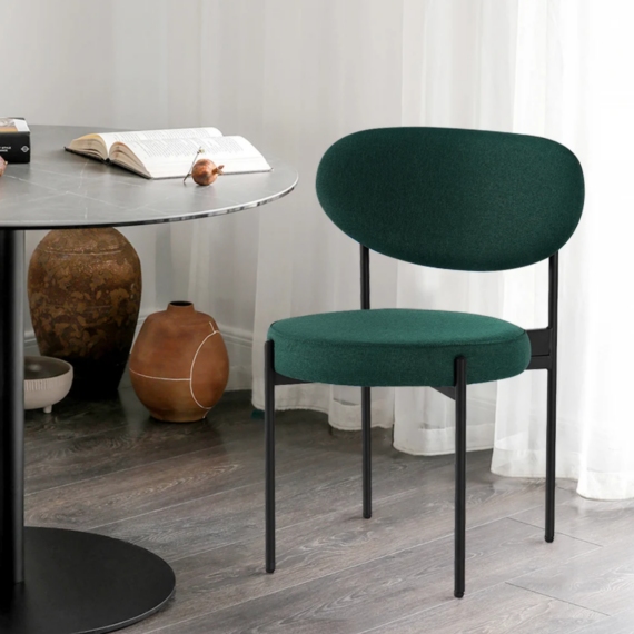 Salamanca Evergreen Nordic Dining Chair