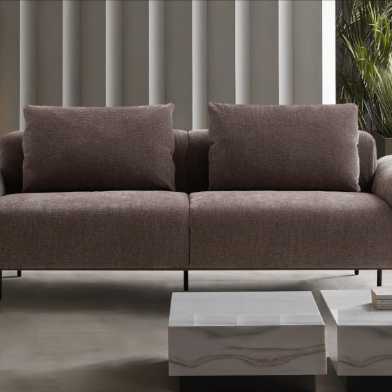 Le Mans Deep Brown Comfort Sofa