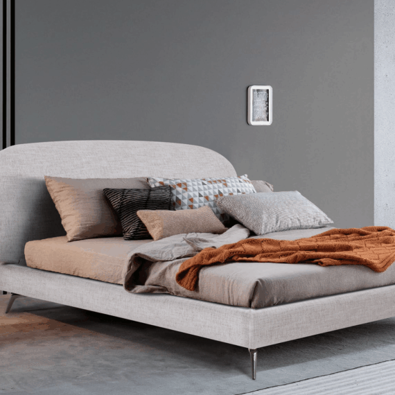 Marrakech Mirage Grey Modern Queen Bed