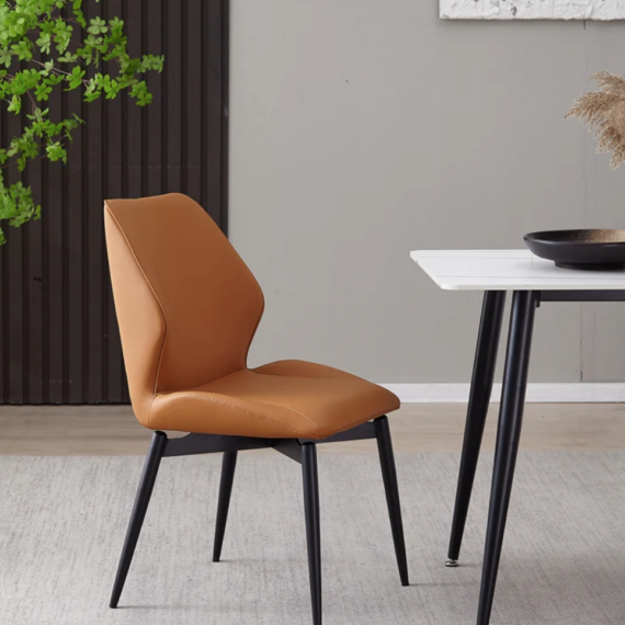 Valencia Light Orange Tone Dining Chair