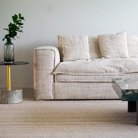 Bordeaux Cream White Comfort Sofa