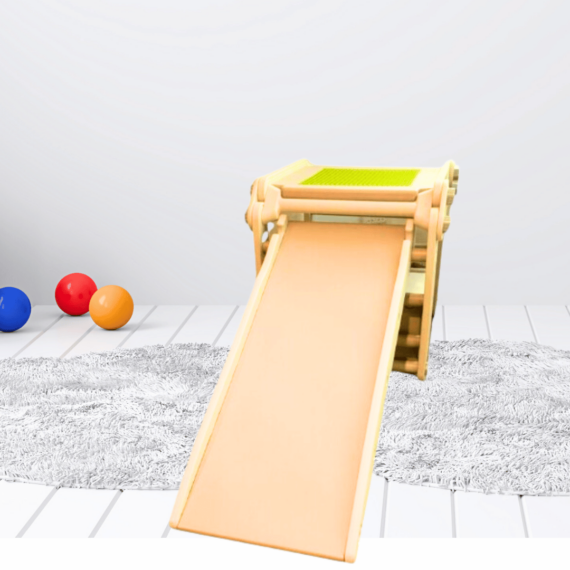 Thomas White Beige Indoor Slide