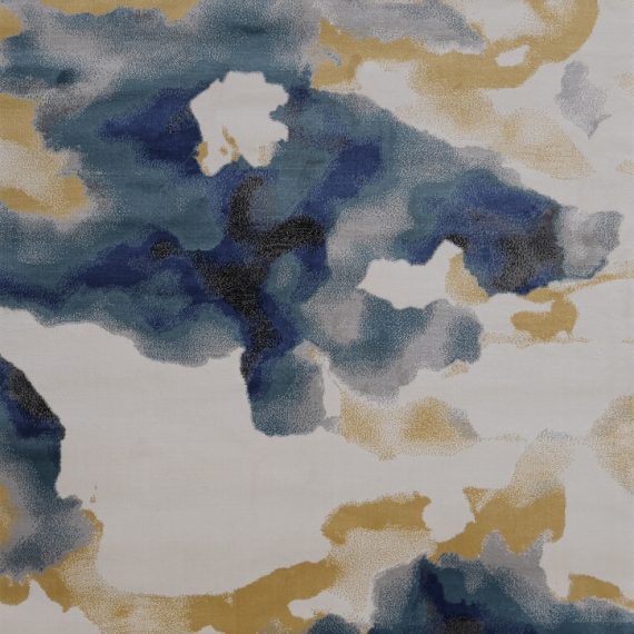 Dragomirna Petal Tie dye Abstract Area Rug