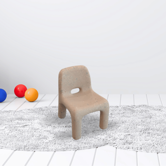 Maxime Beige Kids Modern Chair
