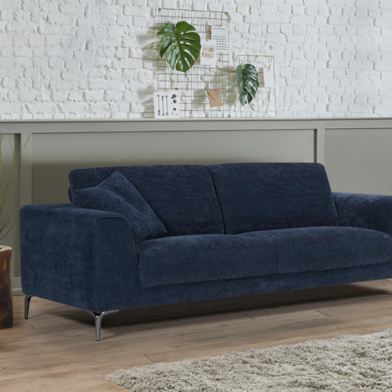 Estoril Navy Blue Sofa A
