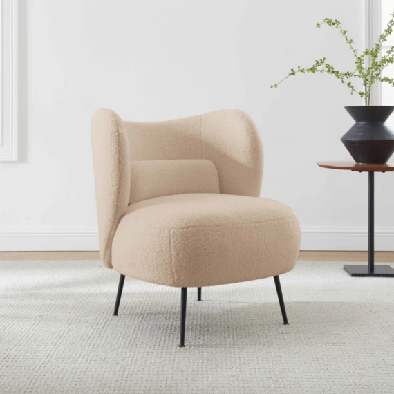 Brussels Warm Beige Armchair