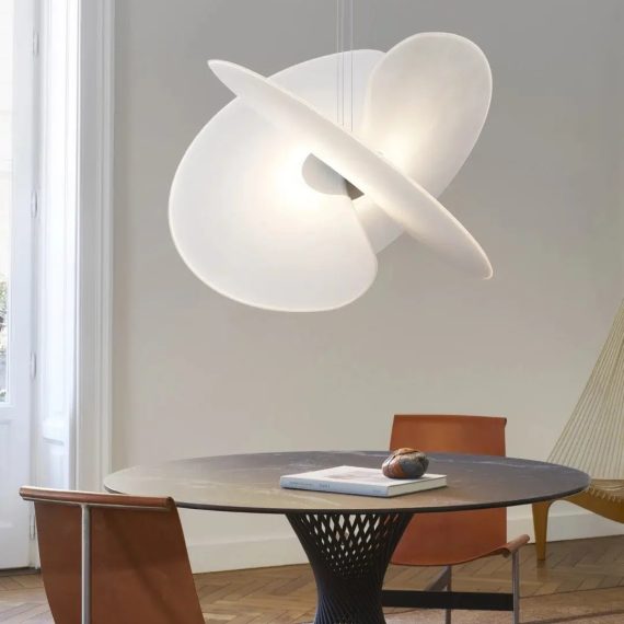 Vellum Solare Silk Chandelier
