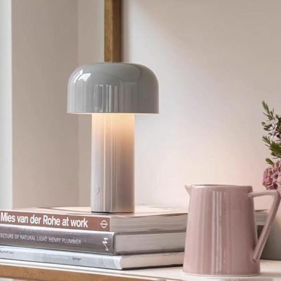 Portable Mushroom Night Light Table Lamp