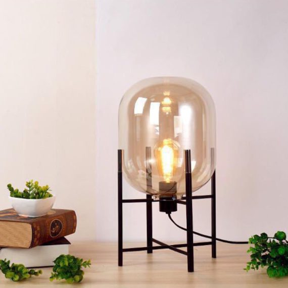 Baltic Frosted Gourd Table Lamp
