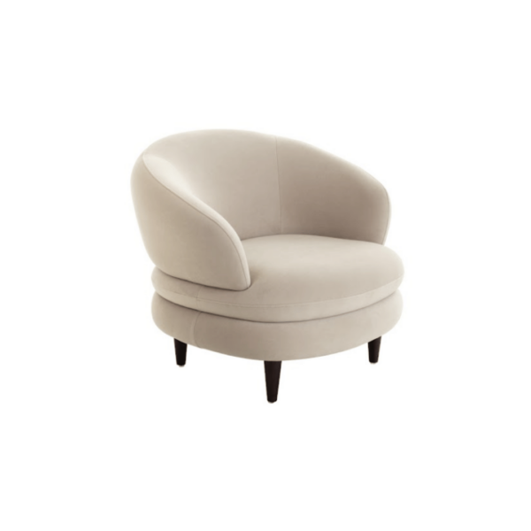 Anya Light Brown Armchair - Image 5