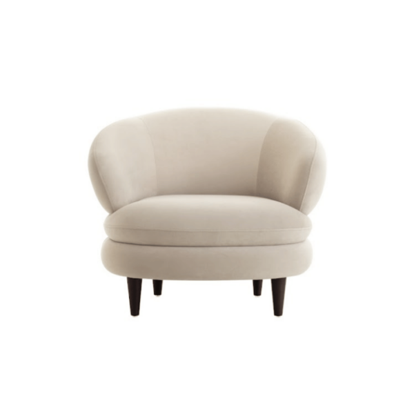 Anya Light Brown Armchair - Image 4