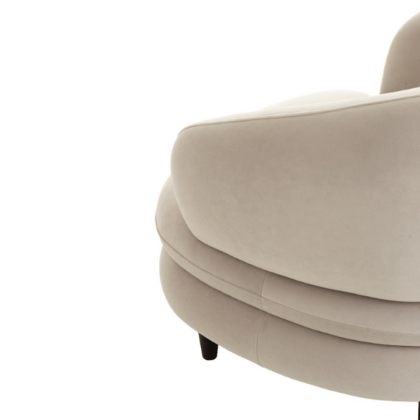 Anya Light Brown Armchair - Image 2