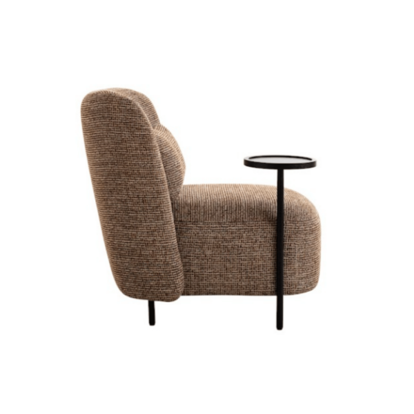 Avila Grey Armchair - Image 4