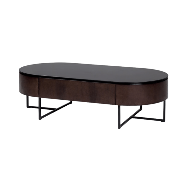 Calais Brown Coffee Table - Image 2