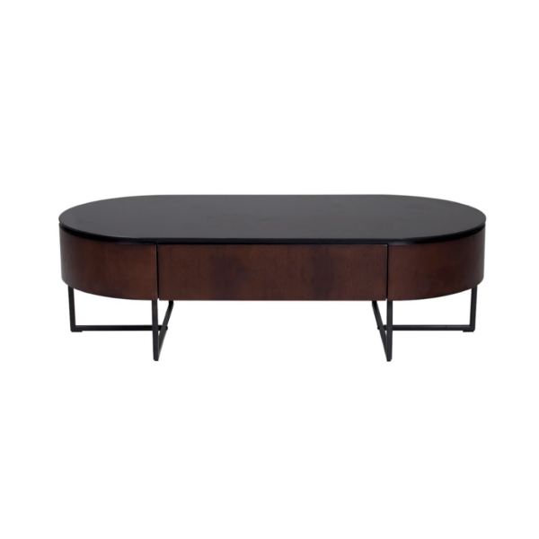 Calais Brown Coffee Table - Image 4