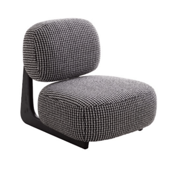 Eira Black Armchair - Image 2