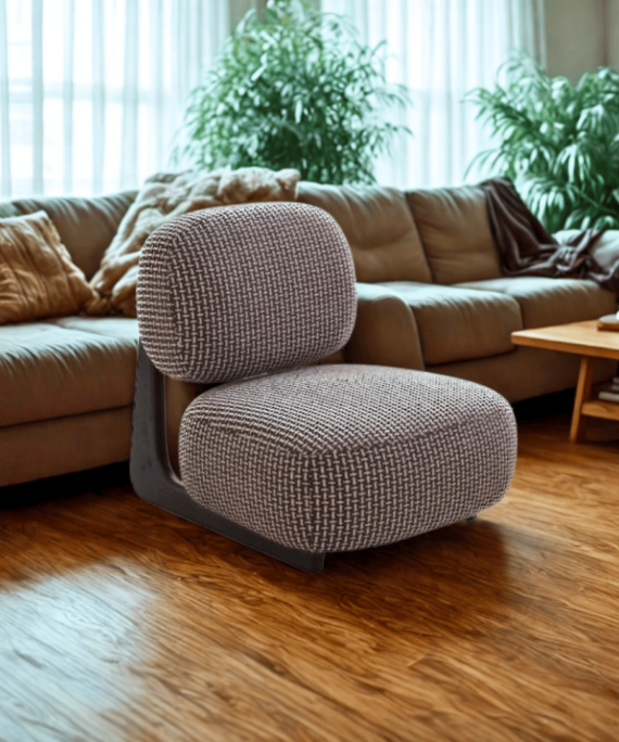 Eira Black Armchair