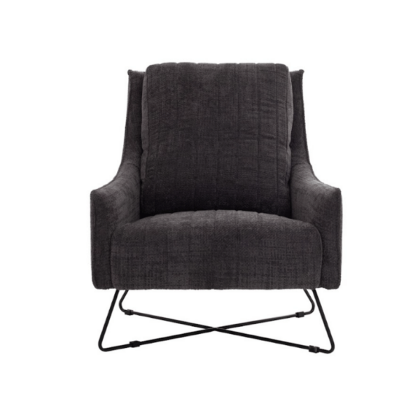 Nara Black Armchair - Image 2