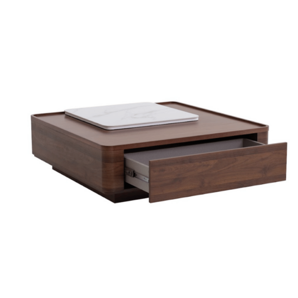 Oria Brown Coffee Table - Image 3