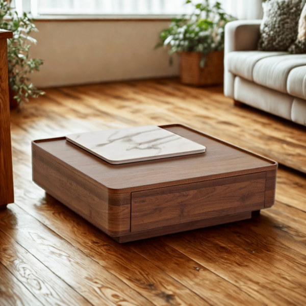 Oria Brown Coffee Table