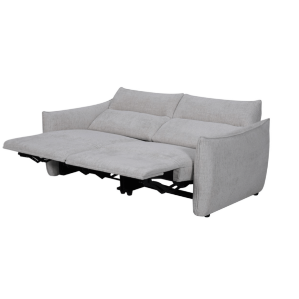 Orleans Light Grey Recliner Sofa Set - Image 4