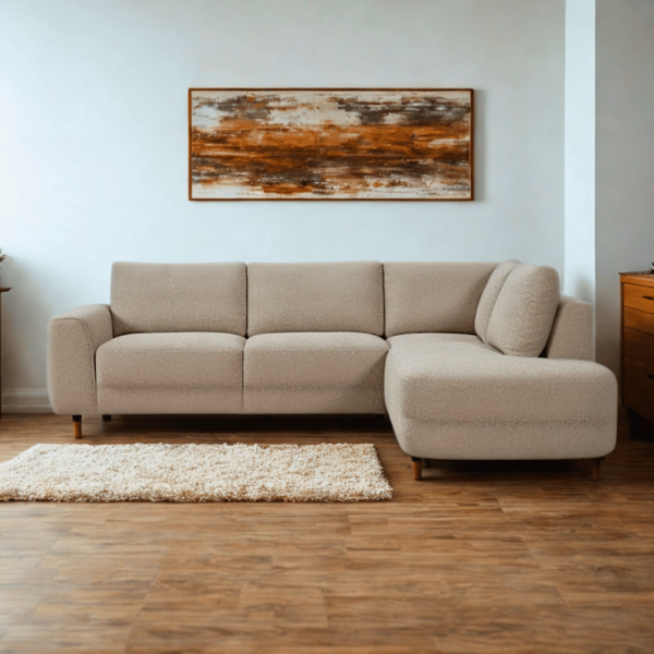 Pavia Cream Sectional Sofa