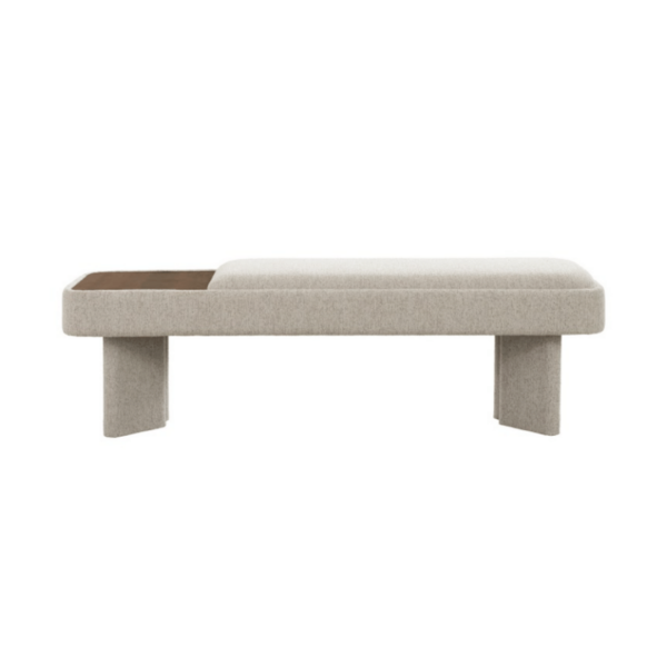 Sofia Brown Ottoman - Image 2