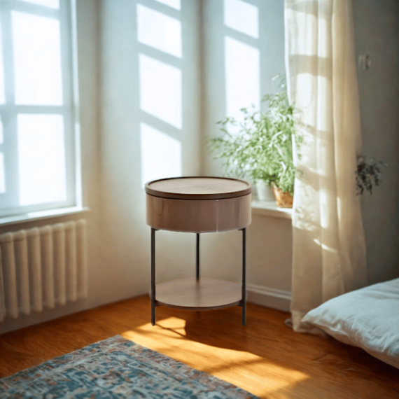 Viola Brown Side Table