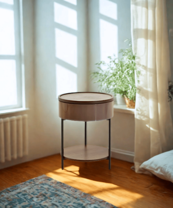Viola Brown Side Table